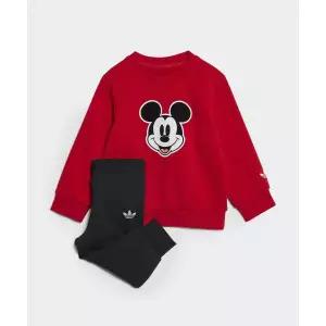 매장정품 ADIDAS 아디다스 KIDS X 디즈니 미키마우스 크루 세트 인펀트 - 레드 JN7707 875588