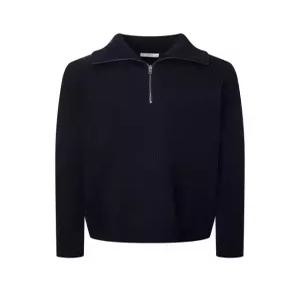 [국내백화점]  헤지스 맨 [25FW] [시즌오프]딥네이비 울 하프 집업 HZSW5D414N3 부드럽고 편안한