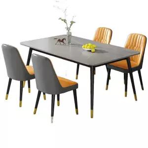 4인 대리석 식탁 세라믹 다이닝테이블 의자 세트 모던