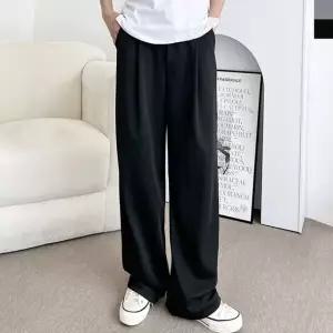 블레오 남자 핀턱 와이드 트레이닝 바지 DM2512161337