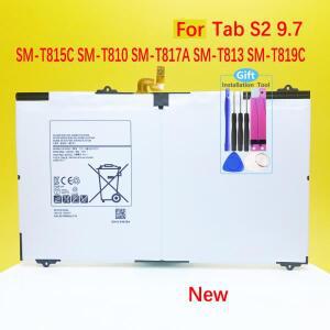 새로운 EB-BT810ABEBT810ABA 배터리 삼성 갤럭시 탭 S2 9.7 SM-T815C