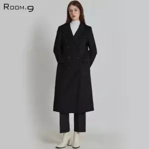 르오트 품격있는 더블버튼 캐시미어 울코트