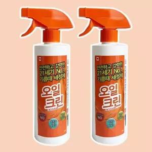 오일크린 세정제 500ML x 2개 기름때청소 주방청소용품 주방클리너 식당 가정용