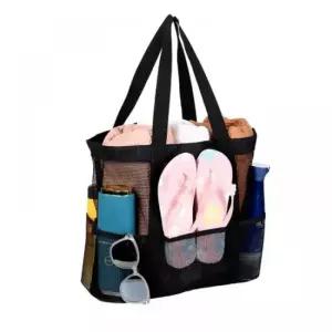 비치숄더백 비치백 바캉스 매쉬가방 바캉스가방 비치숄더백 수영장가방 물놀이가방