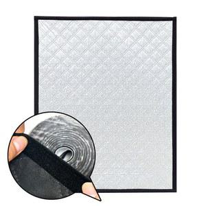 현관문 방풍 방한 커튼 겨울 암막 침실 거실용 냉기차단 단열 창문 필름 바람막이