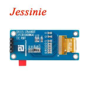 OLED LCD 디스플레이 모듈 IIC SPI 인터페이스 CH1115  아두이노 4 핀 7 핀용  1.29 인치  12864 스크린