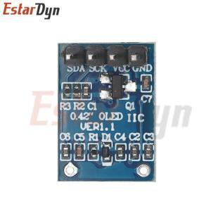 0.42 인치 백색 OLED 디스플레이 LCD 모듈 72X40 직렬 화면 I2C IIC/SPI 인터페이스 SSD1306