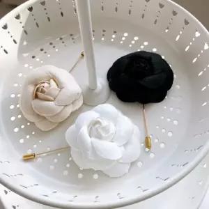3가지 컬러 택1 골드핀 카멜리아 부토니에 부토니에 브로치핀 코사지핀 재료