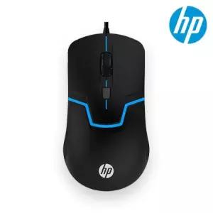 HP M100 LED 백라이트 게이밍 유선 마우스 블랙