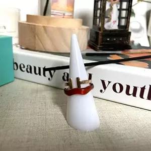 반지진열 원뿔 반지 걸이 거치대 화이트 반지걸이-WFIM3DN