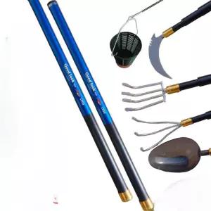 수초제거기 수초칼 과일 13m 섬유 유리 연장대 중첩 막대
