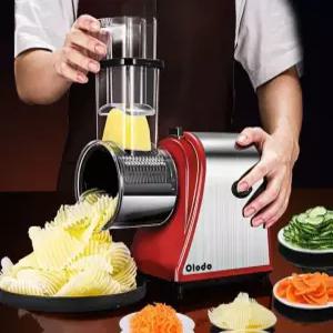 독일기술 야채 채썰기 olodo 양배추 채칼 슬라이서 전동 만능 업소용
