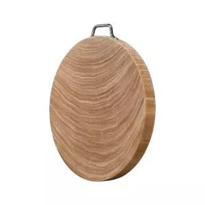 대형원형도마 두께 원목 5cm 우드 플레이팅