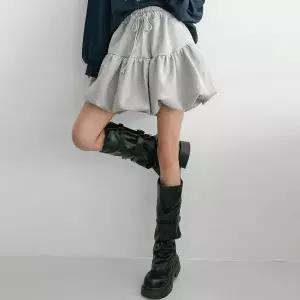 [하프클럽/] 호박볼륨티어드스커트 MAV917M601 빅사이즈