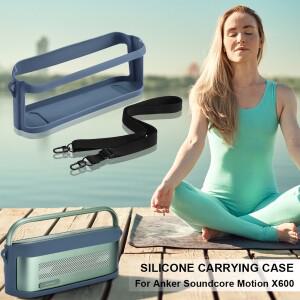 실리콘 운반 케이스 충격 방지 스피커 보호대 커버 Anti-drop Anti Scratch Anker Soundcore Motion X600