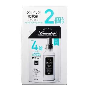 란도린 섬유유연제 클래식 플로랄 대용량 리필 920ml 4배 2개