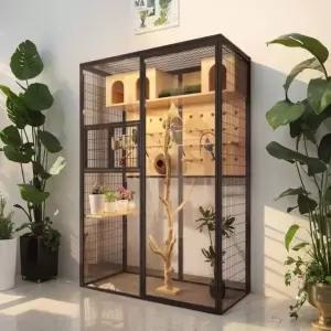 앵무새 대형 새장 새집 둥지 투명 아크릴