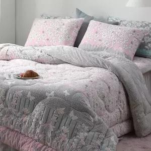 [URBANBAG]밍크 극세사 겨울침구 차렵이불 패드세트 Q이불1+Q패드1+베개커버2