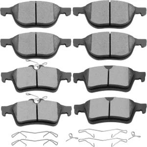SCITOO 세라믹 브레이크 패드 포드 C-Max 에코스포츠 이스케이프 포커스 트랜짓 커넥트 마쓰다 3 스포츠 5