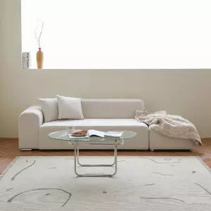 모노그루브 코다 아쿠아텍스 패브릭 쇼파 2인용/3인용 모듈 소파 2colors(쿠션포함)