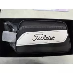 타이틀리스트 파우치백 블랙 화이트