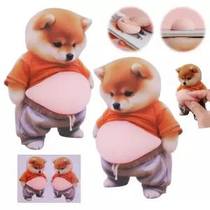 1+1 시바견 뱃살스티커 고양이 말랑 뱃살 스티커 문콕방지 시바 폰케이스 장식 케이스 커플