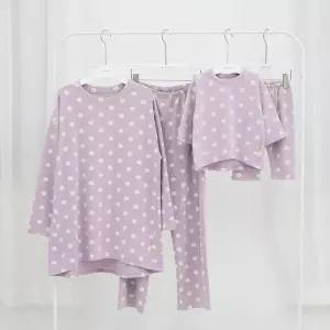 라임앤블루 SS빅도트실내복 맘커플 26봄