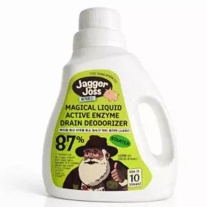 제거죠스 미생물 효소 배수구 클리너 싱크대 하수구 냄새 제거 세정제 스타터 1L