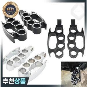 할리 데이비슨 투어링 소프테일 다이나 2025용 오토바이 앞 발판  뒤 페달