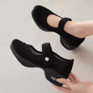 소프트 라인댄스구두 라인댄스화 스포츠댄스화 A921 레드 225