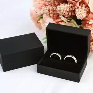 커플링 커플 반지 종이 상자 선물 케이스 보관함