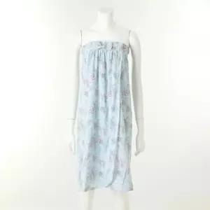 [갤러리아] [*여]비너스 부드러운감촉의나일론 스판 페이즐리 나염 골프가운[VGNA103L/BU]