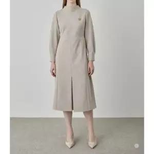 [갤러리아] 올리비아로렌 모크넥 A라인 원피스 VOCOA5S2121