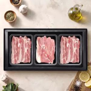 [인정식탁]제주 한돈 실속 선물세트 1.4kg (오겹살 500g 2팩 + 앞다리살 400g)