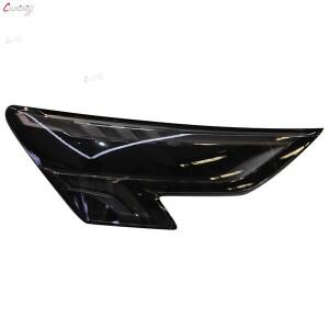 아우디 호환 A3 8Y 스포츠백 세단 2021 헤드라이트 틴트 블랙 투명 보호 필름 TPU 스티커 자동차 악세사리