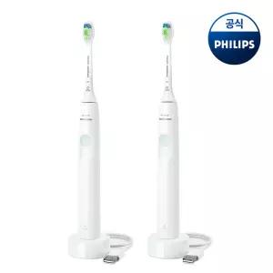 PHILIPS 필립스 소닉케어 1100 시리즈 화이트민트 HX3641/41*2SET