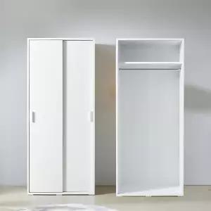 위즈W 800 슬라이딩 키큰 옷장 상부선반형 MD5415 (수도권무료)