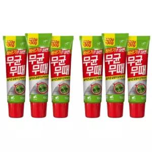 피죤 바르는 곰팡이 젤 화장실 청소 실리콘 150g X6개