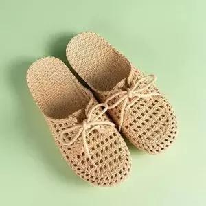 데일리 여성여름신발 외출 시원한 리본 뮬 여성샌들 3 WD81B25