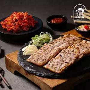 족발을 넣어 고기가득 족발편육200g 4팩(+새우젓)