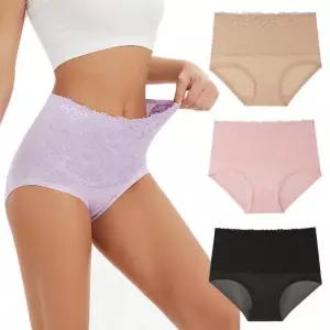 레이스팬티 복부팬티 플러스사이즈 XL 빅사이즈 하이웨스트 6XL 편안한