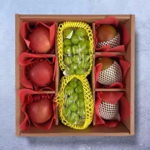 EAT-g 프리미엄 과일 혼합 선물세트 3종(애플망고+샤인+사과) / 명절 과일세트