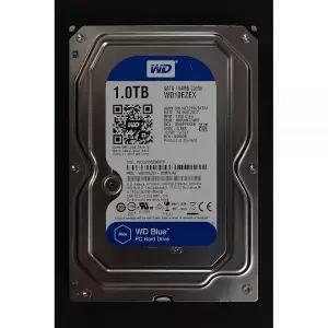 웨스턴 디지털 블루 WD10EZEX 1 테라바이트 내부 7200 RPM 3. 하드 디스크 드라이브