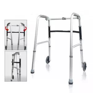 접이식 워커 어르신 재활 환자용 걸음 보행보조기 7단 높이조절 바퀴 노인보행차
