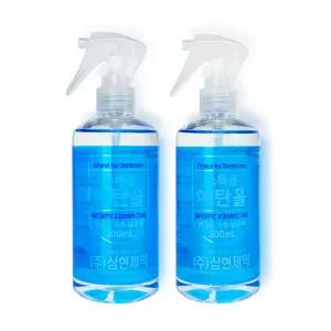 삼현제약 웰천사 소독용 에탄올 300ml 가정용 손소독 살균제 2개