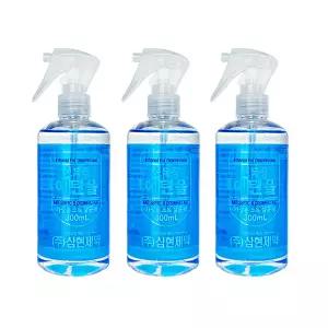 삼현제약 웰천사 소독용 에탄올 300ml 가정용 손소독 살균제 3개