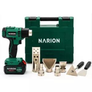 나리온 무선 열풍기 히팅건 5.0Ah 배터리 풀세트 예열 BNS