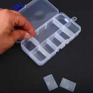 DIY 수납 케이스 분리형식 10칸 태클박스 소품 비즈 다용도 정리함 보관함