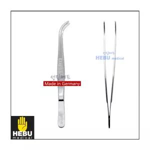 (독일 HEBU) 무구핀셋(곡) 14.5cm (FORCEP CVD) HB-212