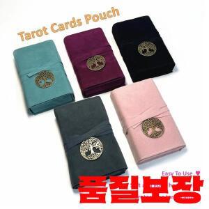 타로 카드 가방 보관 주머니 케이스 다채로운 부드러운 마녀 운세 액세서리 점성술 주사위 상자 L765